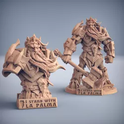 $15.00Hefesto Bust & Epic Boss (Pre-supported)