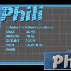 $15.00PHILI True 3D Font