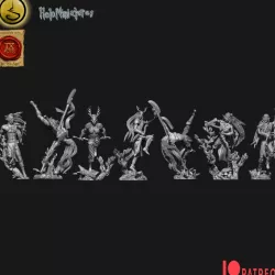 $15.00Wood elves Bladedancers