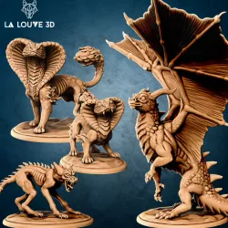 $18.00Desert Creatures + monster sheets