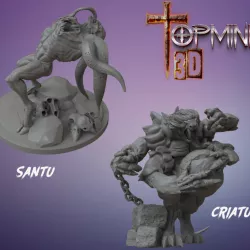 $2.00CRIATURAS DEMONIOS PARAJUEGOS DE ROL
