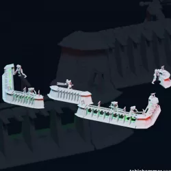 $2.49Necroyd Tomb Lords - barricades (modular wall system)