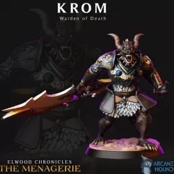 $2.99Dragonborn Warrior Krom - Pre-Supported