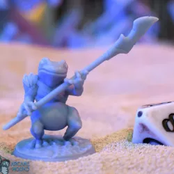 $2.99Frog Warrior - Pre-Supported
