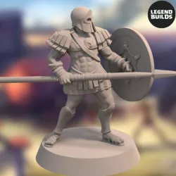 $2.99Realm of Eros Soldier with Spear – Pose 4