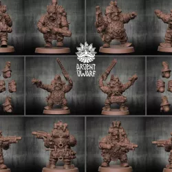 $24.90Space Dwarves Guardsmen Veterans Set 1