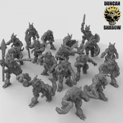 $25.00Thri-Kreen insect folk Bundle (pre supported)