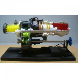 $25.00Turboshaft Engine, Modular Design, Free Turbine, Reverse Flow Type