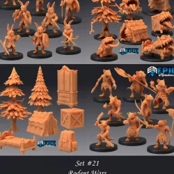 $29.90Rodent Wars Set / Easter Monster Collection / Mimic Rabbit & Rat Folk / Pre-Supported