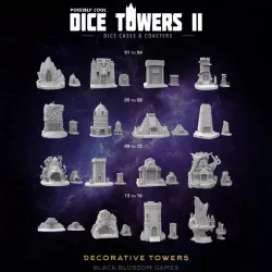 $29.9934 Decorative Towers :: Possibly Cool Dice Tower 2
