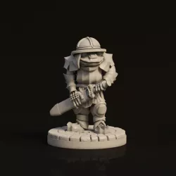 $3.00Bullywug Frog Soldier (A)