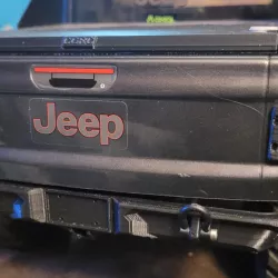$3.00CGRC Gladiator rear bumper V2 for Axial Scx10-3 Jeep Gladiator