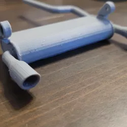 $3.00CGRC JL Exhaust system 1 into 2