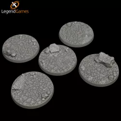 $3.00LegendGames 50mm round Cracked Earth figure bases