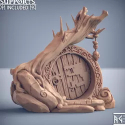 $3.00Svartwood Troll Lair - Svartwood Trolls Terrain Piece