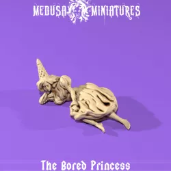 $3.00The Bored Princess, Lying in a State of Ennui. Pre-supported.