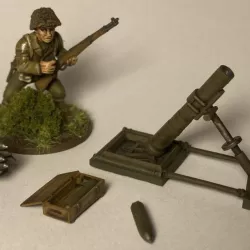 $3.00US M2 4.2 inch Chemical Mortar - Presupported