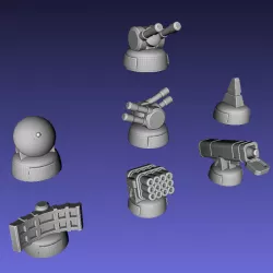 $3.25Soviet Turrets Set #2 - Yakult