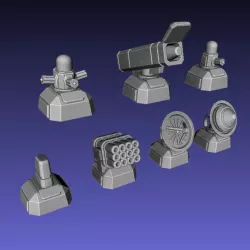 $3.25USAF Turrets Set #2 - Yakult
