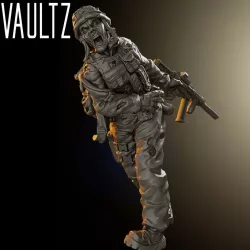 $3.50Woman Soldier Zombie 3