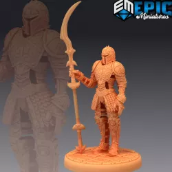 $3.90Animated Armor Lance / Cursed Castle Guard / Ghost Possessed Equipment / Dark Gear Decoration