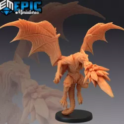 $3.90Draconic Demon White Breath Attack / Demonic Encounter / Winged Devil Dragonborn