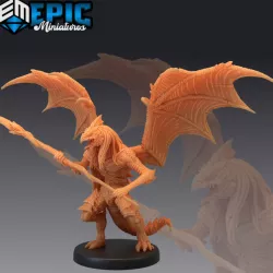 $3.90Draconic Demon White Scepter / Demonic Encounter / Winged Devil Dragonborn