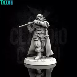 $3.90Male human elf bard with flute (0073)