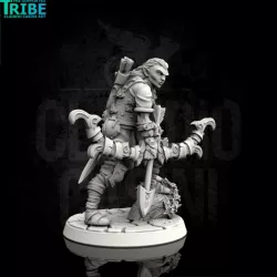 $3.90Male human half orc elf tiefling ranger with bow (0040)