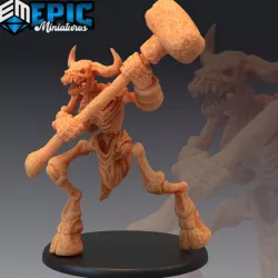 $3.90Minotaur Skeleton Hammer / Undead Encounter / Skull Head Animal