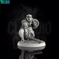 $3.90Skeleton zombie warrior with sword and shield (0035)
