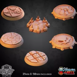 $3.9924mm-50mm Heaven & Hell Bases