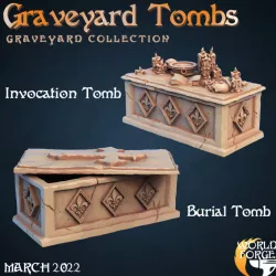 $3.99Graveyard Tombs x2