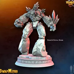 $3.99Stone and crystal Golem