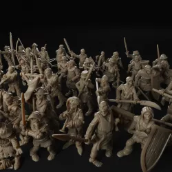 $35.00Corpse Walker Complete Set of 51 Miniatures