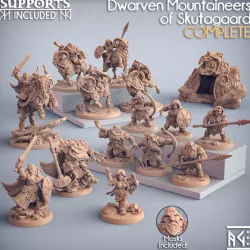 $36.00Dwarven Mountaineers of Skutagaard (Presupported)