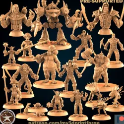 $39.00The Deadmines BUNDLE (20 Unique pre-supported STLs)