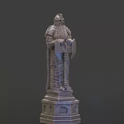 $4.00Dwarf Statue