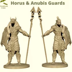 $4.00Horus & Anubis - Egyptian Guards