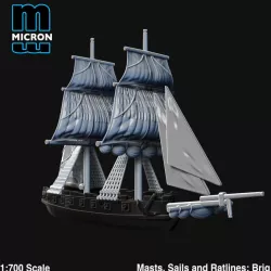 $4.00Masts, Sails and Ratlines: Brig
