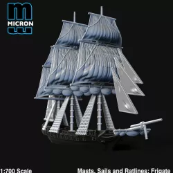 $4.00Masts, Sails and Ratlines: Frigate