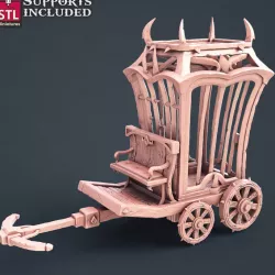 $4.00Slave Merchant Wagon