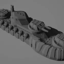 $4.50Alaskan Republic Railgun Battleship: Foresight Class