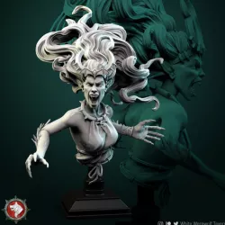 $4.50Mad Gallarta bust pre-supported