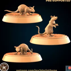 $4.50Rat pack (3 models)