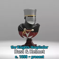 $4.50the Knights Hospitaller Bust & Helmet