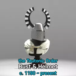 $4.50the Teutonic Order Knight Bust & Helmet