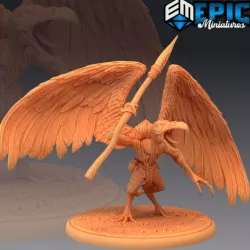 $4.90Vulture Demon Spear / Demonic Encounter / Winged Devil