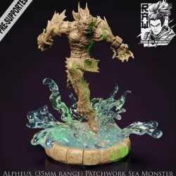 $4.99Alpheus - Patchwork Sea Monster