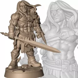 $4.99Bandit lord with demon gauntlet